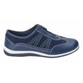 Navy - Back - Fleet & Foster Womens-Ladies Mombassa Comfort Shoes