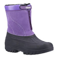 Purple - Front - Cotswold Mens Venture Waterproof Winter Boots