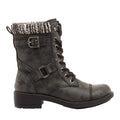 Brown Galaxy - Side - Rocket Dog Womens-Ladies Thunder Biker Boots