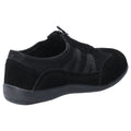 Black - Back - Fleet & Foster Womens-Ladies Mombassa Comfort Shoe