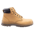 Honey - Back - Centek Mens FS339 S3 Lace Up Safety Boot