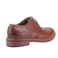 Brown - Side - Cotswold Mens Quenington Goodyear Welt Lace Up Leather Shoe