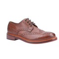 Brown - Front - Cotswold Mens Quenington Goodyear Welt Lace Up Leather Shoe