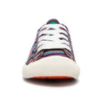 Multicoloured - Pack Shot - Rocket Dog Womens-Ladies Jazzin Canvas Aloe Lace Up Trainer