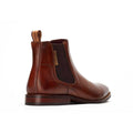 Tan - Side - Base London Mens Sikes Leather Chelsea Boots