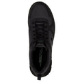 Black - Side - Skechers Mens Track Bucolo Leather Trainers