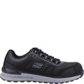 Black - Back - Skechers Mens Bulklin Bragoo Safety Trainers