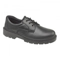 Black - Front - Amblers Steel FS41 Safety Gibson - Womens Ladies Shoes