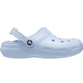 Blue Calcite - Side - Crocs Unisex Adult Classic Fleece Lined Clogs