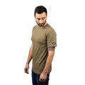 Marsh - Side - Caterpillar Mens Essentials Short-Sleeved T-Shirt