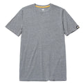 Heather Grey - Front - Caterpillar Mens Essentials Short-Sleeved T-Shirt