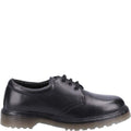 Black - Back - Amblers Mens Aldershot Leather Gibson Shoes