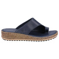 Navy - Back - Hush Puppies Womens-Ladies Elissa Suede Sandals