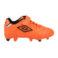 Orange - Side - Umbro Childrens-Kids Speciali Liga Firm Football Boots