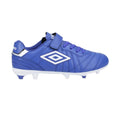 Royal Blue - Side - Umbro Childrens-Kids Speciali Liga Firm Football Boots