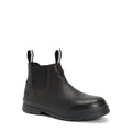 Black Coffee - Front - Muck Boots Mens Chore Farm Leather Chelsea Boots