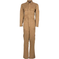 Khaki - Front - Dickies Womens-Ladies Overalls