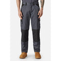 Black-Slate Grey - Front - Dickies Mens Plain Work Trousers