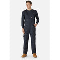 Dark Navy - Front - Dickies Mens Bib And Brace Trouser