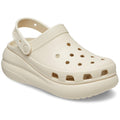 Bone - Front - Crocs Womens-Ladies Classic Crush Clogs