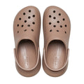 Latte - Pack Shot - Crocs Unisex Adult Classic Crush Clogs