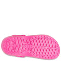 Fuchsia - Close up - Crocs Childrens-Kids Glitter Clogs