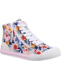 Multicoloured - Front - Rocket Dog Womens-Ladies Jazzin Malden Floral High Tops