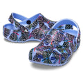 Moon Jelly-Multicoloured - Close up - Crocs Unisex Adult Butterflies Clogs