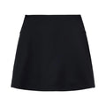 Black - Front - Girlfriend Collective Womens-Ladies High Rise Fitness Skort