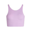 Lilac - Front - Girlfriend Collective Womens-Ladies Topanga Cross Back Bra