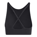 Black - Back - Girlfriend Collective Womens-Ladies Topanga Cross Back Bra