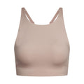 Quartz - Front - Girlfriend Collective Womens-Ladies Topanga Cross Back Bra