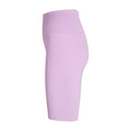 Lilac - Side - Girlfriend Collective Womens-Ladies Compressive High Rise Cycling Shorts