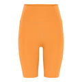 Orange Zest - Front - Girlfriend Collective Womens-Ladies Compressive High Rise Cycling Shorts