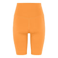 Orange Zest - Back - Girlfriend Collective Womens-Ladies Compressive High Rise Cycling Shorts