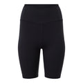 Black - Front - Girlfriend Collective Womens-Ladies Compressive High Rise Cycling Shorts