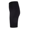 Black - Side - Girlfriend Collective Womens-Ladies Compressive High Rise Cycling Shorts