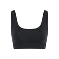 Raven - Front - Girlfriend Collective Womens-Ladies Scoop Neck Bralette