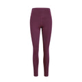 Plum - Front - Girlfriend Collective Womens-Ladies Compressive High Rise Long Leggings