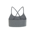 Heather Gravel - Back - Girlfriend Collective Womens-Ladies Float Juliet Strappy Bra