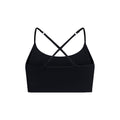 Black - Back - Girlfriend Collective Womens-Ladies Float Juliet Strappy Bra