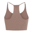 Heather Cocoon - Back - Girlfriend Collective Womens-Ladies Float Cleo Halter Neck Bra