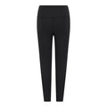 Black - Back - Girlfriend Collective Womens-Ladies Ribbed High Rise 7-8 Leggings