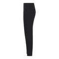 Black - Side - Girlfriend Collective Womens-Ladies Ribbed High Rise 7-8 Leggings