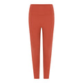 Red Clay - Front - Girlfriend Collective Womens-Ladies Ribbed High Rise 7-8 Leggings