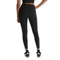 Black - Back - Girlfriend Collective Womens-Ladies Ribbed High Rise Long Leggings