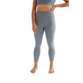 Heather Gravel Heather - Front - Girlfriend Collective Womens-Ladies Float High Rise Long Leggings