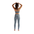 Heather Gravel Heather - Back - Girlfriend Collective Womens-Ladies Float High Rise Long Leggings