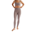 Heather Cocoon - Front - Girlfriend Collective Womens-Ladies Float High Rise Long Leggings