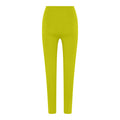 Chartreuse - Back - Girlfriend Collective Womens-Ladies Compressive High Rise 7-8 Leggings